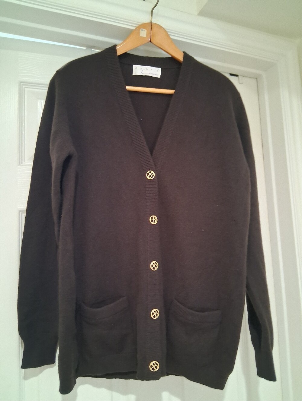 Vtg Ballantyne Cashmere Sweater Beverly Hills